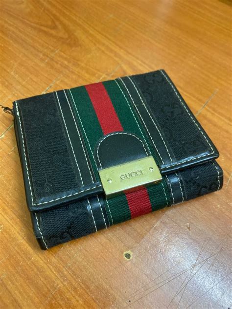 gucci medium wallet|fake gucci wallet.